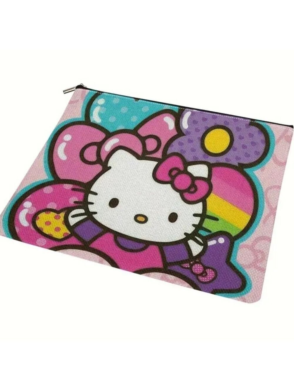 Hello Kitty Pink and Purple Cosmetics Bag